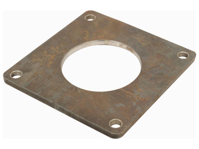 Weld on Square Flange 4\'\' (100mm) (Non Galvanised)