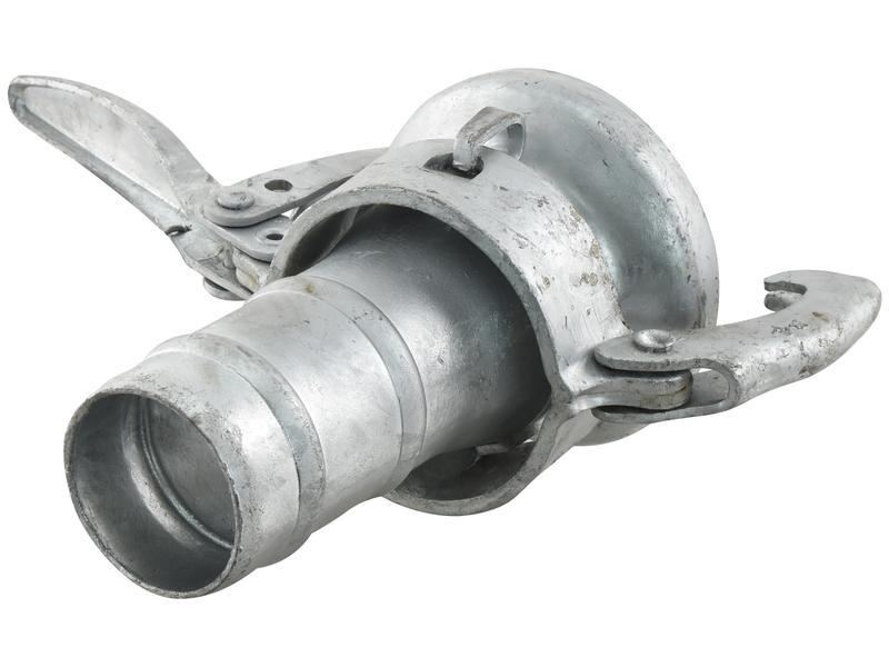 Coupling with hose end Female 3 '' (89mm) x3'' (76mm) (Galvanised)
