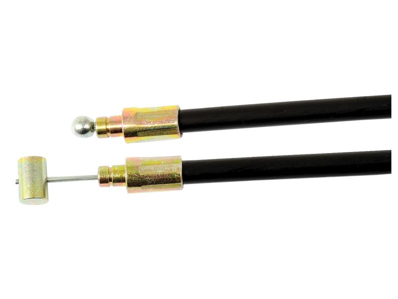 Engine Stop Cable - Length: 1118mm, Outer cable length: 1044mm.