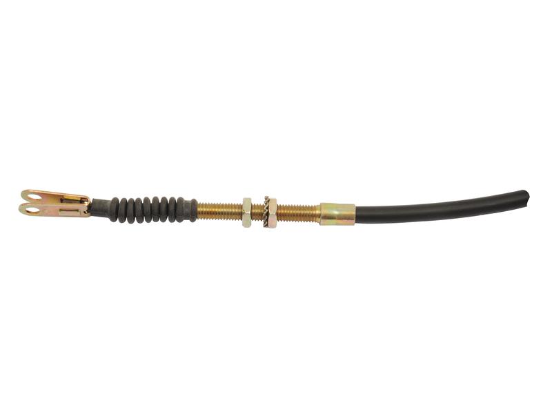 Hand Throttle Cable - Length: 550mm, Outer cable length: 410mm.