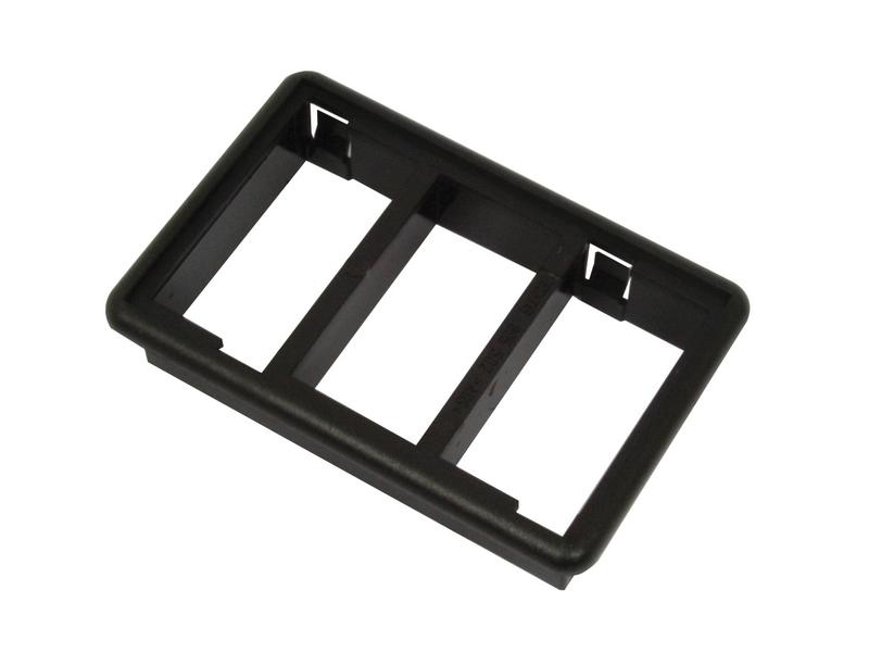 Rocker Switch Mounting Frame For 3 Switches - Universal Fitting, 48mm x 78mm