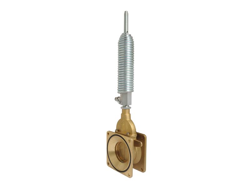 Gate valve with oildynamic ram with spring - Double flanged 4\'\'