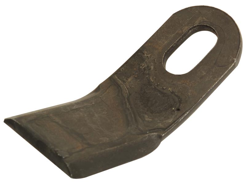 Hammerkniv for kantklipper, Lengde: 100mm, Bredde: 40mm, Hull Ø: 26x14mm, Tykkelse: 5mm. Erstatning for Rousseau, S.M.A