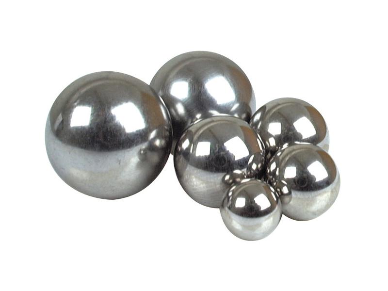 Sparex Cuscinetto sferico in acciaio al carbonio Ø4mm