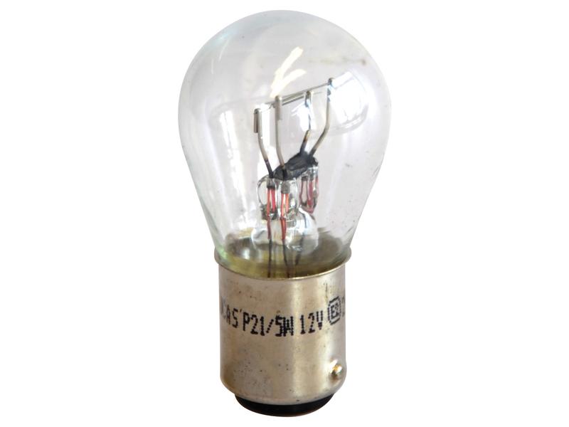 Glödlampa (Filament) P21/5W, 12V, 5W, BAY15d (Låda 1 pc.)