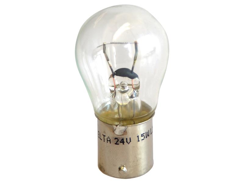 Light Bulb (Filament) 24V, 15W, BA15s (Box 1 pc.)