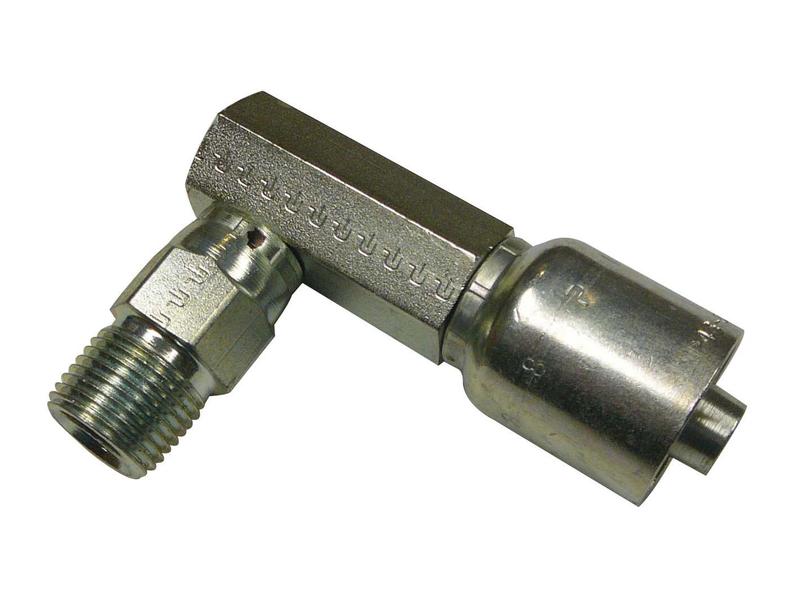 FITTING, MALE, NPTF 90, SWIVEL Image 1
