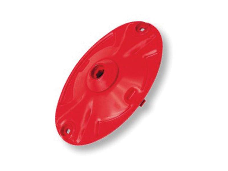 Mower cutting disc - LengthDepthHole centres: 335mm, Replacement for Kuhn, John Deere.