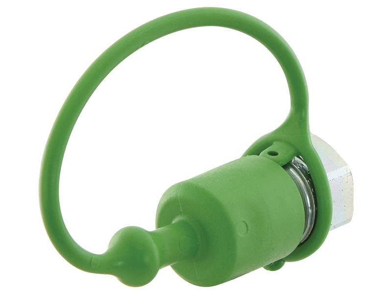 Faster Dust Cap Green PVC Fits 1/2\'\' Male Coupling - TF Series TF12V