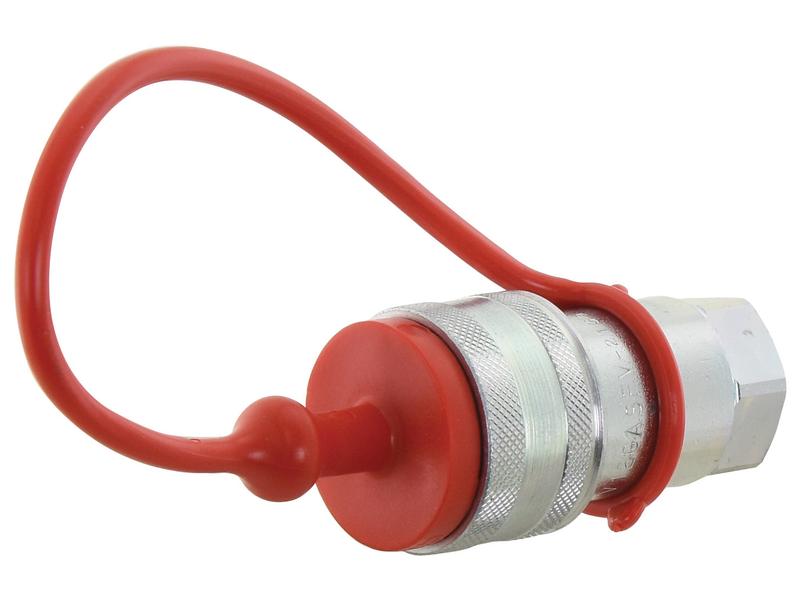 Faster Dust Plug Red PVC Fits 1/2\'\' Female Coupling - TM Series TM12LR