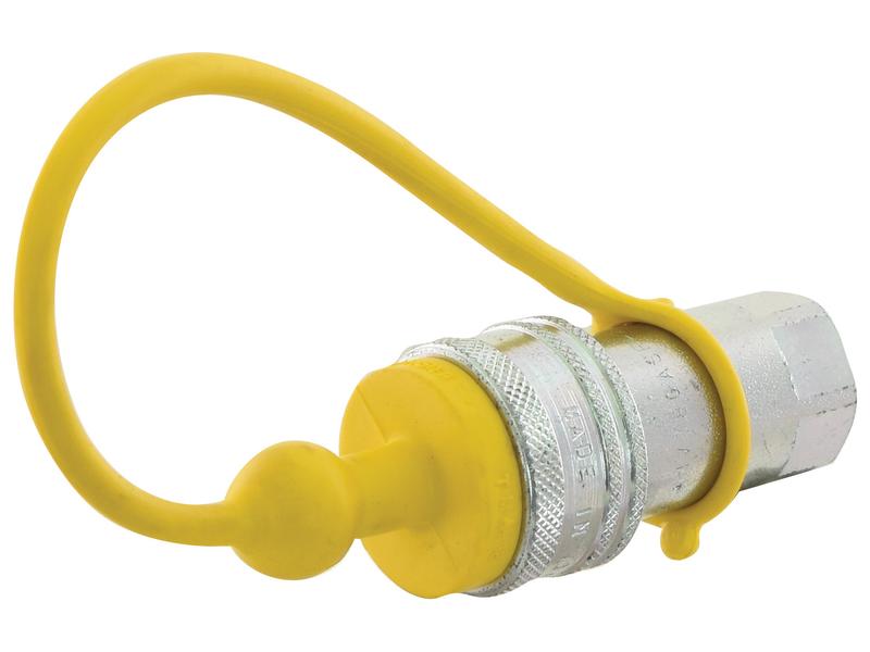 Faster Dust Plug Yellow PVC Fits 1/4\'\' Female Coupling - TMA Series TMA14
