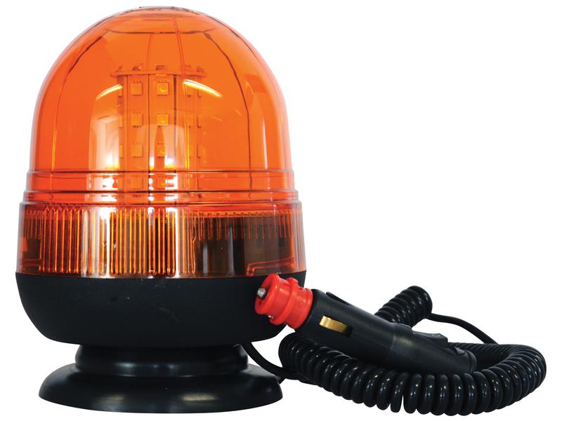 Gyrophare à LED (orange), Classe 3, magnétique, 12-24V