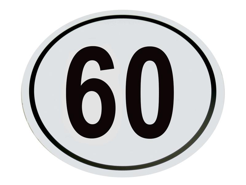 Speed Limit Sign 60Km/h