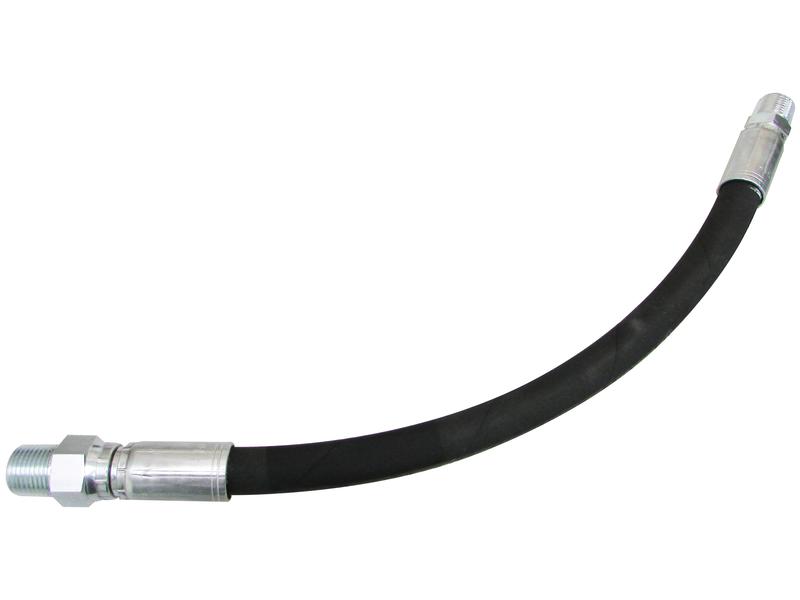 Hydraulic Hose Assembly 1/2\'\' with 1/2 NPT Male x  1/2 NPT Male x  Length 457mm