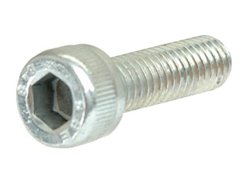 Cap Head Socket Screw, Size: M6x10mm (DIN 912)