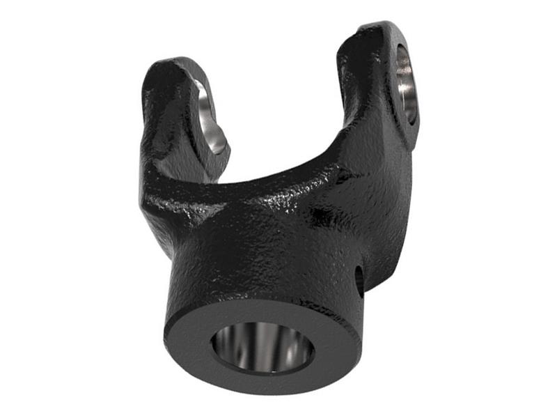 PTO Yoke - Keyed Yoke (U/J Size: 22 x 54mm) Bore Ø1\'\', Key Size: 1/4\'\'. Image 1