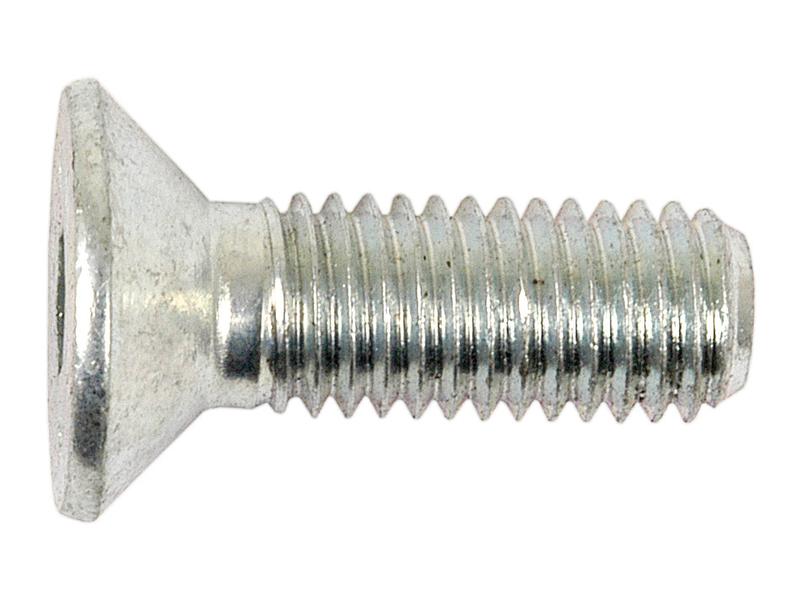 Metrinen uppokantainen kuusioruuvi, Koko mm: M10x30mm (DIN 7991)