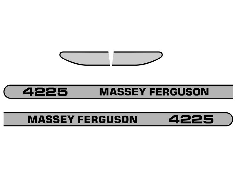 Decal Set - Massey Ferguson 4225