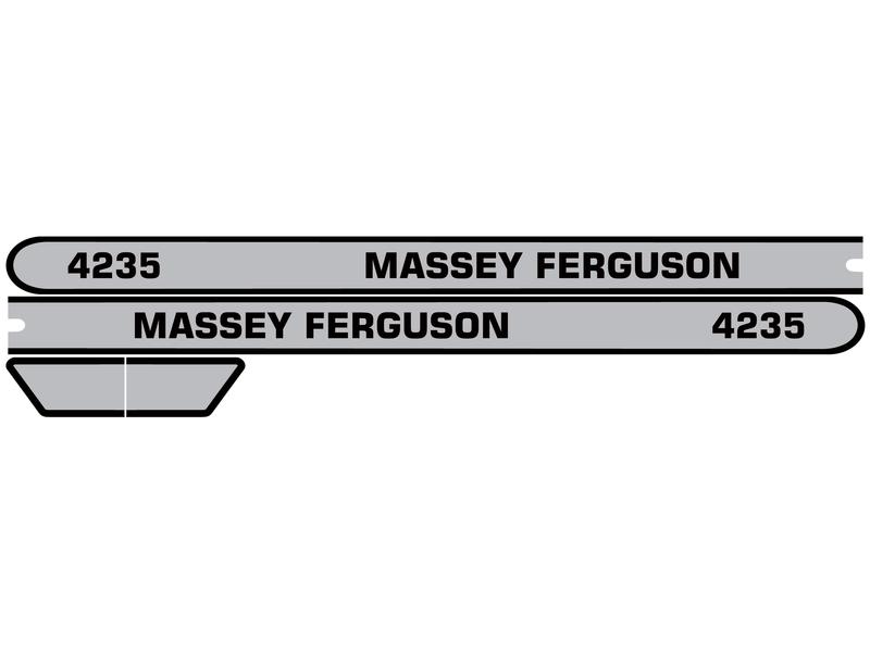 Typenschild - Massey Ferguson 4235