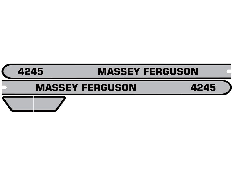 Sett av dekaler - Massey Ferguson 4245