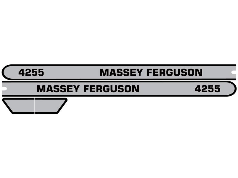 Zestaw naklejek - Massey Ferguson 4255