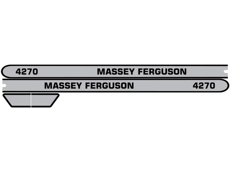 Sett av dekaler - Massey Ferguson 4270
