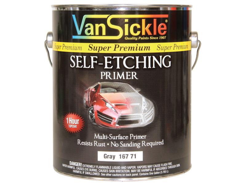 Paint - Self Etching Primer, Gray 1 Gallon Tin
