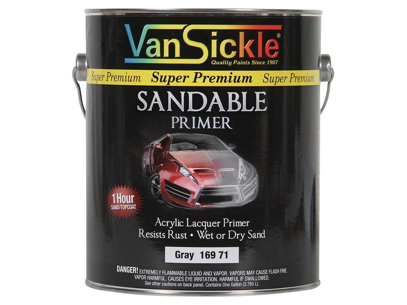 Paint - Sandable Primer, Gray 1 Gallon Tin