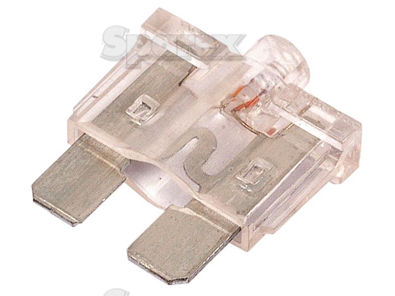 Glow Fuse 25 Amps - White Clear
