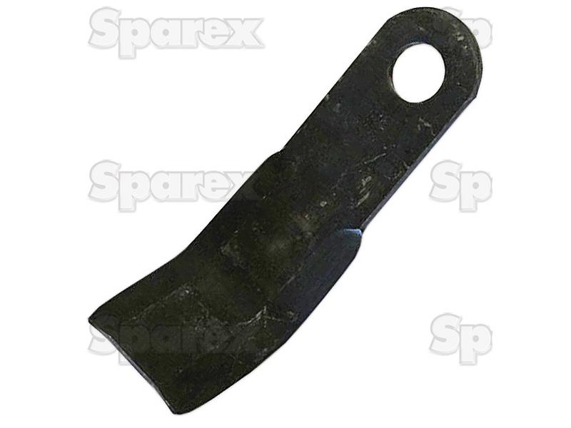 Y type flail, Length: 128mm, Width: 40mm, Hole Ø: 16.5mm, Thickness: 8mm. Replacement for Kuhn, Nobili