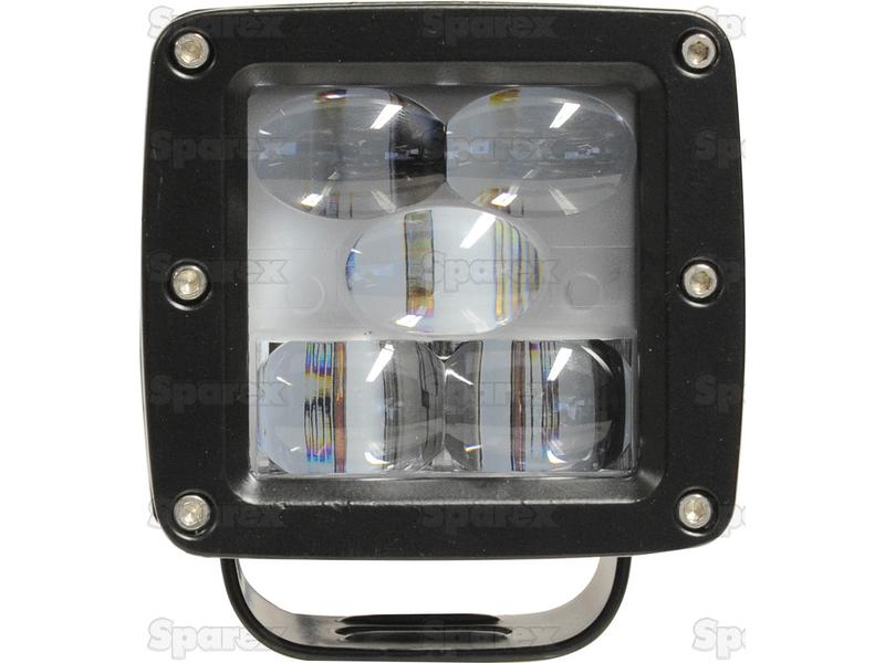 LED Scheinwerfer für Gabelstapler-Gefahrenbereich, Rot, IP-Einstufung: IP69K, 120 Lumen, 10-80V