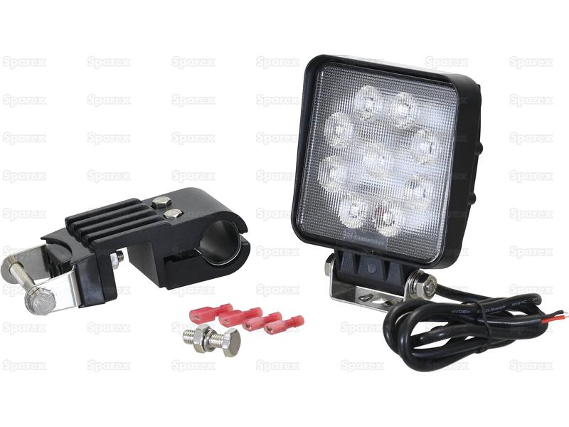 LED Work Light with Handrail Bracket, Interference: Not Classified, 2500 Lumens Raw, 10-30V