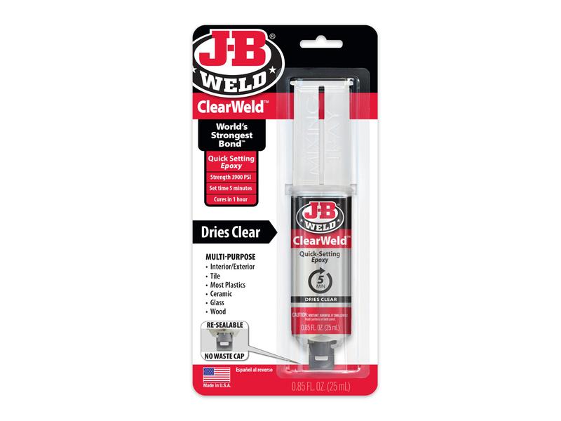 JB Weld ClearWeld™ Clear 25ml Image 1