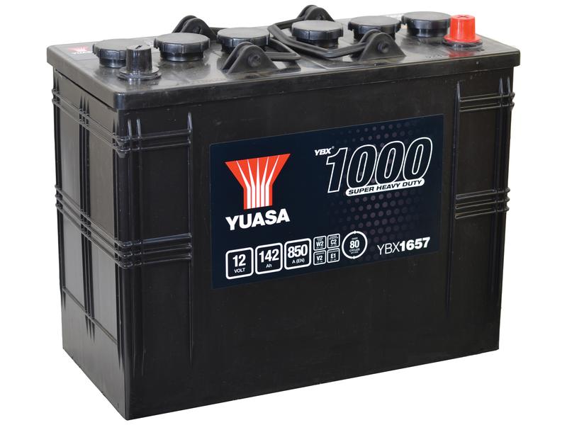 Yuasa YBX1657 12V 850Ah 1000A Super Heavy Duty Batteri Billede 1