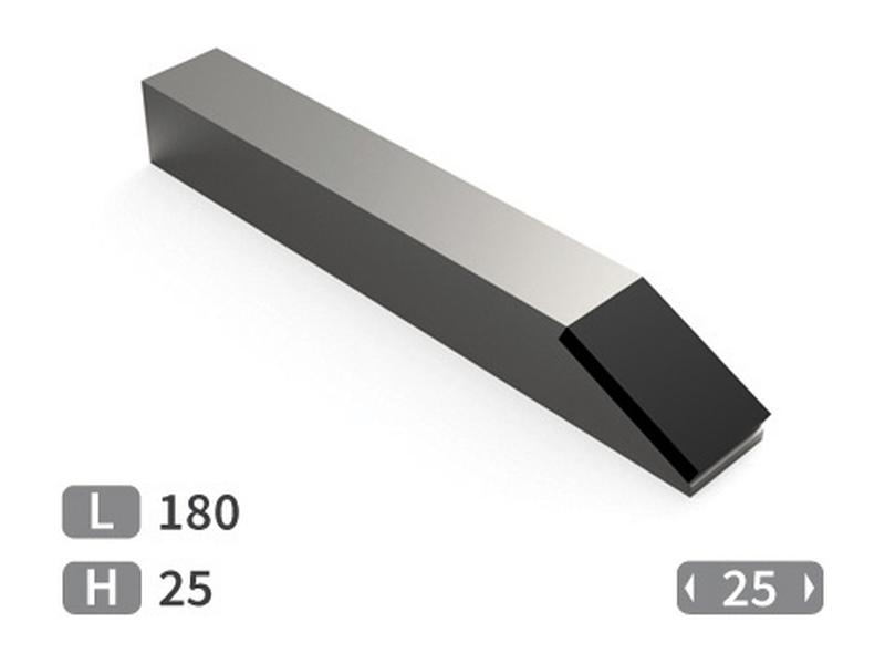 Weld-on square tip with carbide inserts. Image 1