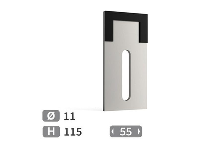 Scraper with carbide inserts for Packer. Image 1