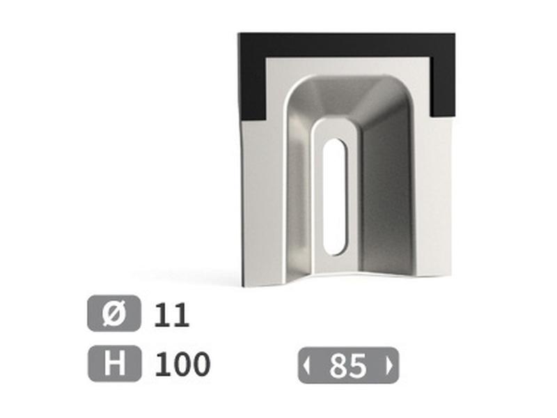 Scraper with carbide inserts for Packer. Image 1