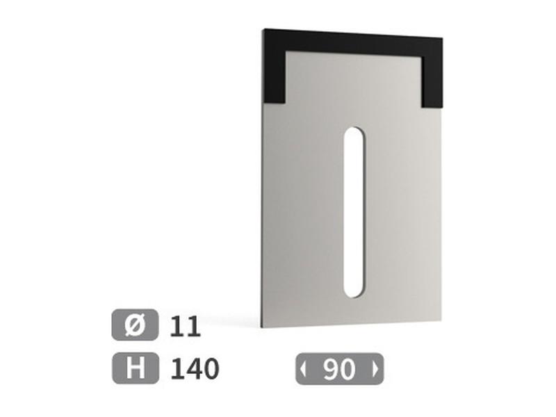 Scraper with carbide inserts for Packer. Image 1