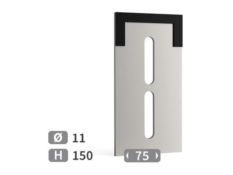 Scraper with carbide inserts for Packer. Image 1