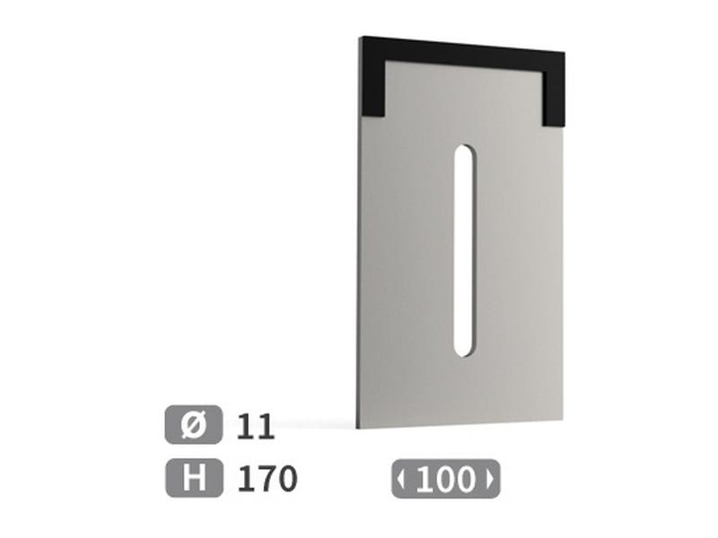 Scraper with carbide inserts for Packer. Image 1