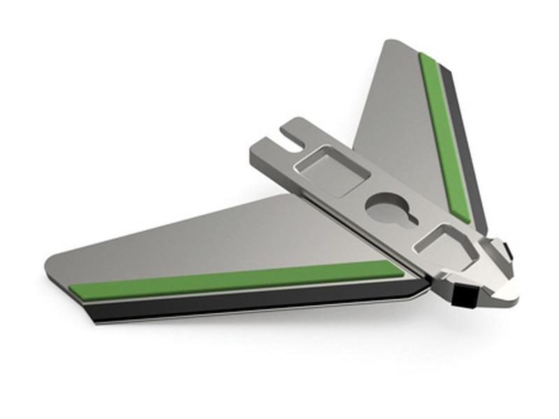 Actisol wing with carbide inserts and re-coating. Image 1