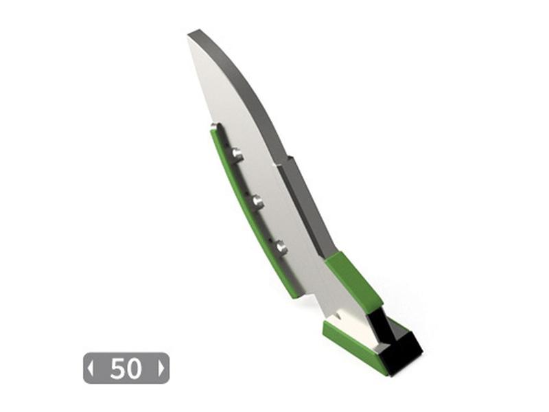 Tip for cracker with carbide inserts and replacement inserts. Image 1