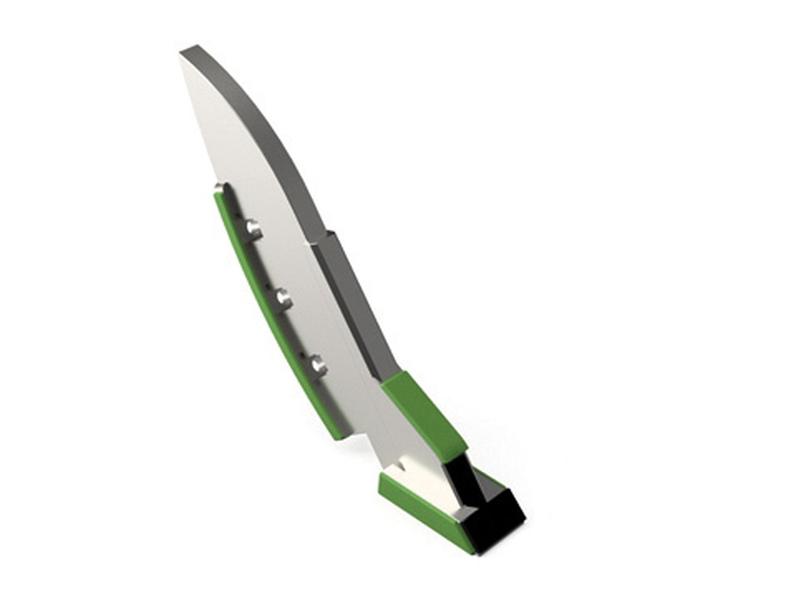 Tip for cracker with carbide inserts and replacement inserts. Image 1