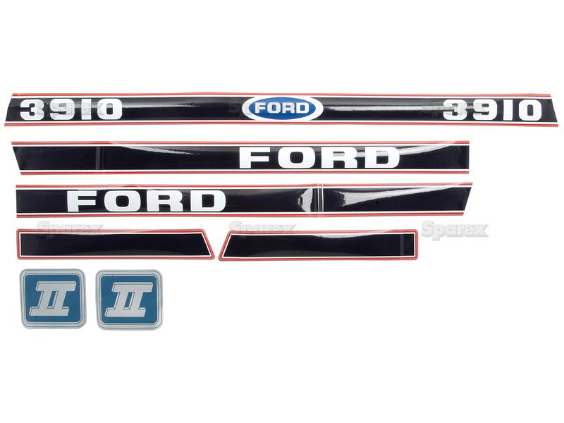 Kit d\'autocollants - Ford / New Holland 3910 Force II