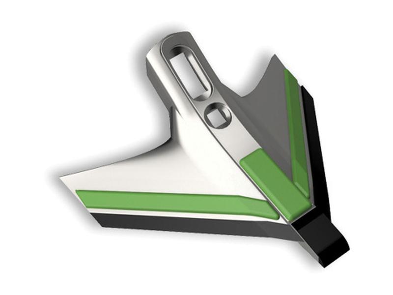 Triangular fin with carbide inserts and re-tipping. Image 1