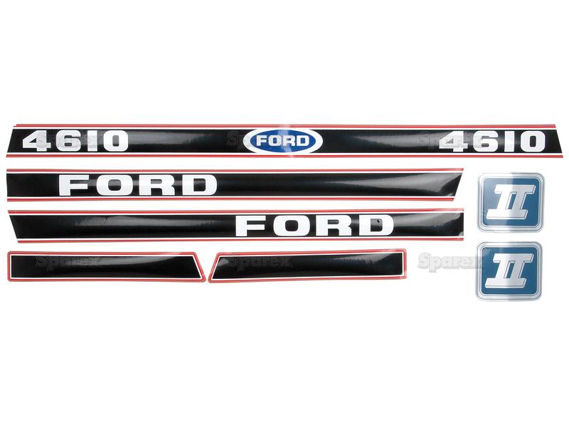 Zestaw naklejek - Ford / New Holland 4610 Force II