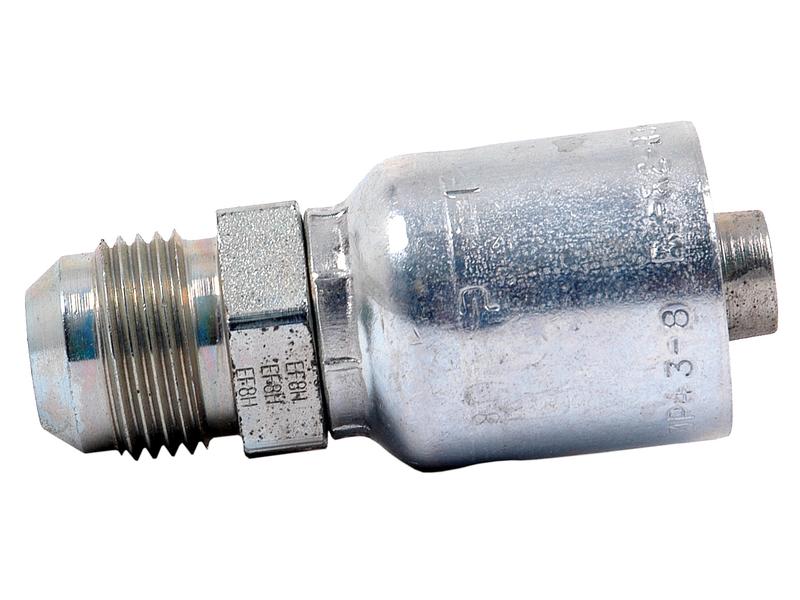 Pioneer JIC 37° Hose Insert 1/4\'\' x 1/2 x 20\'\' Male Straight Image 1