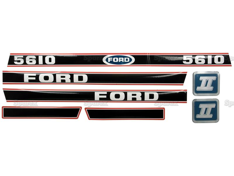 Kit d\'autocollants - Ford / New Holland 5610 Force II