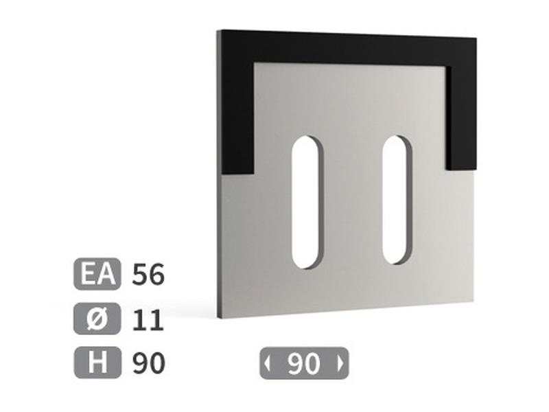 Scraper with carbide inserts for Packer. Image 1
