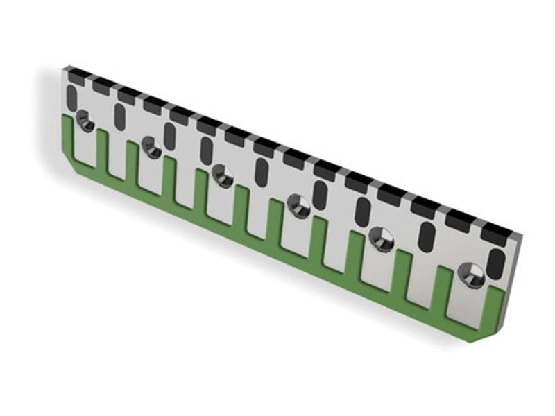 Scraper tine with carbide inserts. Image 1